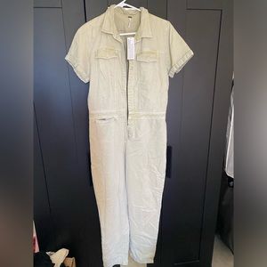 Young fabulous and Broke Pastel Green Jumpsuit